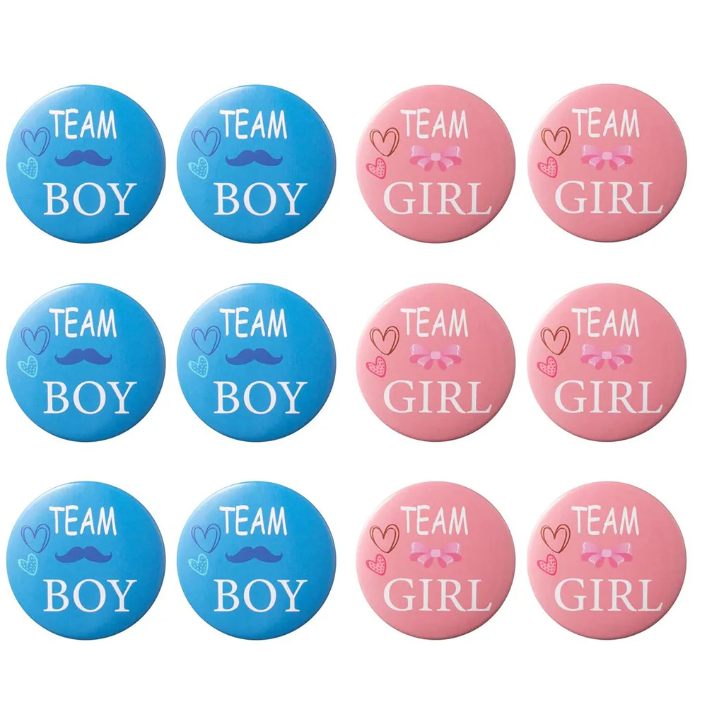 DEARBAG Braccialetti da 20 Pezzi per Rivelare Il Genere Braccialetti in Silicone Team Boy e Team Girl Rivelazione del Genere Baby Shower per Il Battesimo del Baby Shower