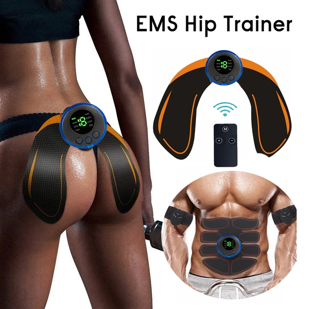 Stimolatore muscolare elettrico EMS Wireless glutei Hip Trainer