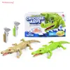 Simulation Infrared Remote Control Crocodile Electronic Animal Toys Entertainment RC Crocodile Child Gifts AC180 3