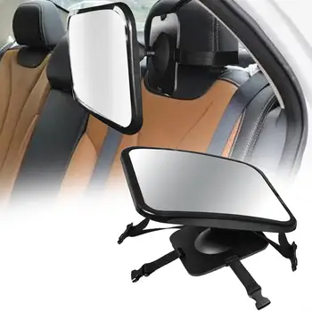 일반 후방 아기 뷰 미러, 유아 신생아 카시트 미러, 아기 필수품, 360 회전 베이비 카 미러