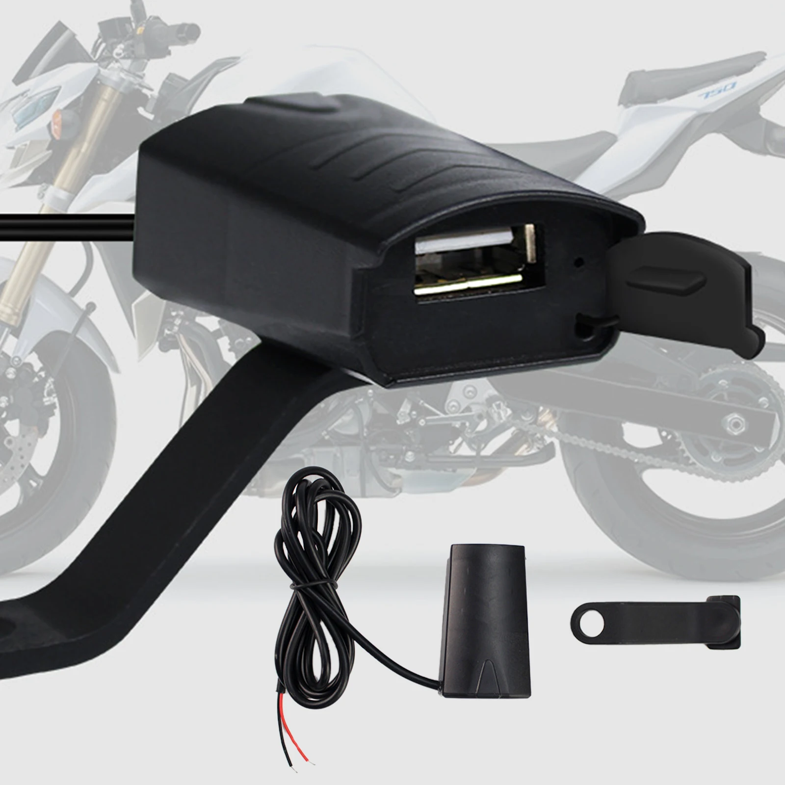 

5 в водонепроницаемый USB сотовый телефон для мотоцикла GPS зарядное устройство для электроники Аксессуары для мотоцикла