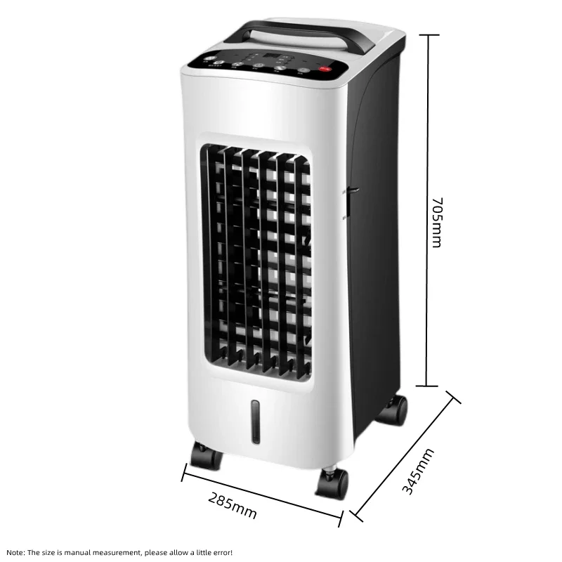 Ventilateur de chauffage et de refroidissement à double usage, petit réfrigérateur domestique, climatisation, télécommande, refroidissement par eau