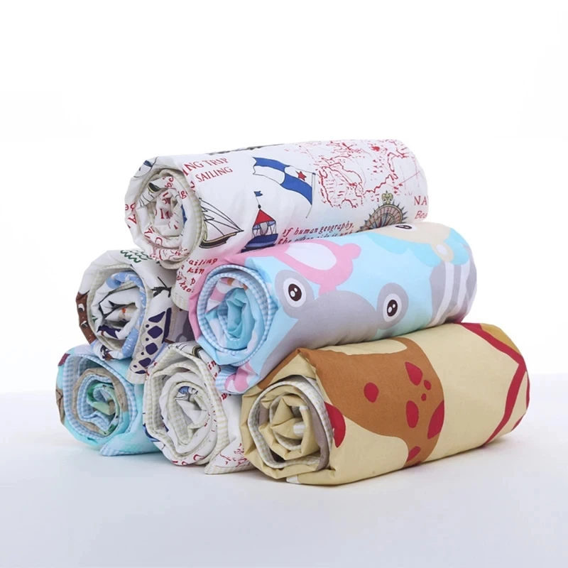 60*90cm New Baby Changing Pads Covers Reusable Baby Diapers Mattress Diapers For Newborns Cotton Waterproof Sheet Changing Mat