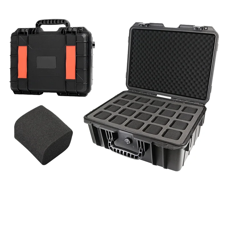 Watch Box Organizer for Men Waterproof Suitcase 40 Grid Storage Jewelry Display Box Watch Safety Protection Anti Drop Toolbox Watch Storage Box Watch Storage Bag Watch Storage Pouch