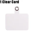 Only 1 Clear Card