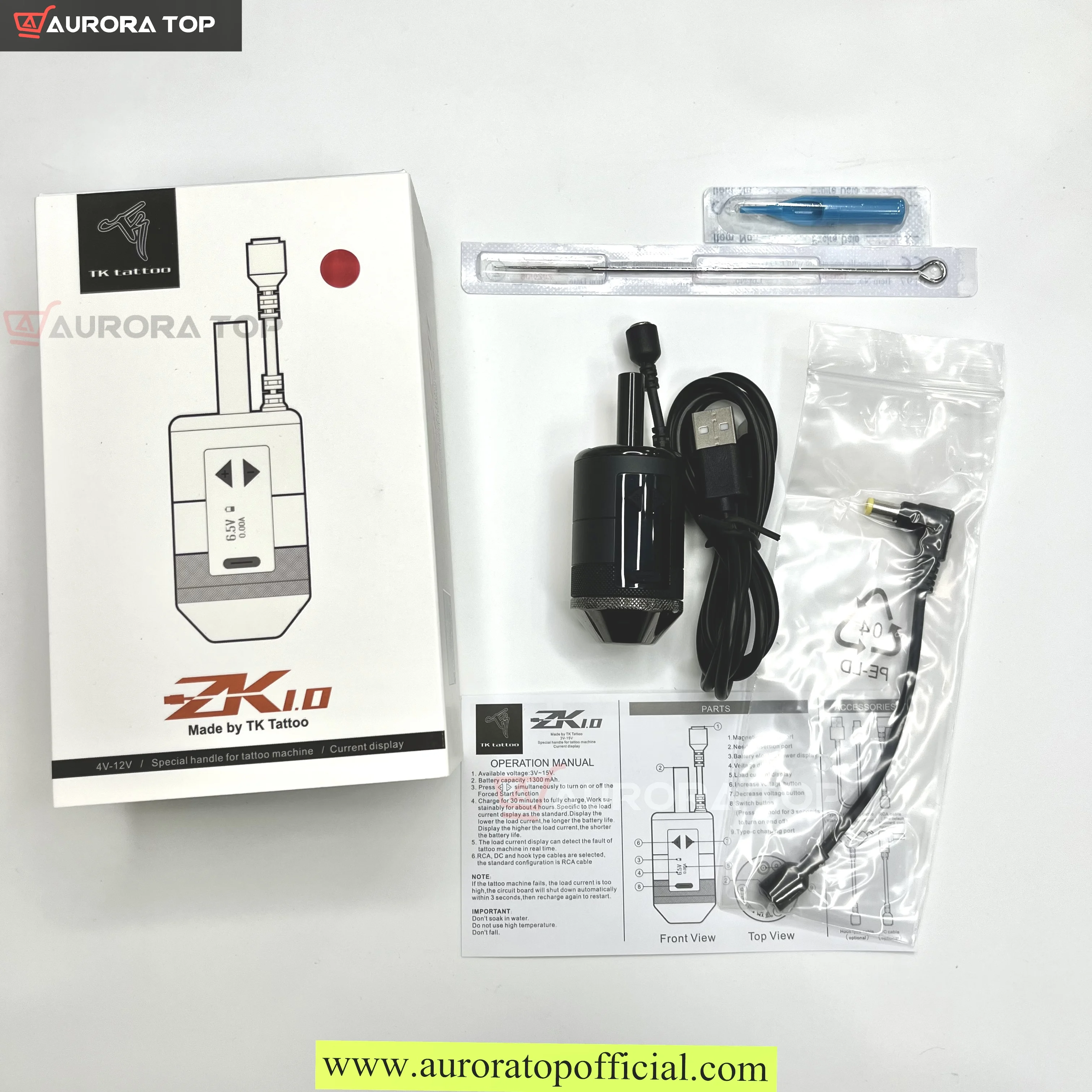 携帯電話用ワイヤレスバッテリー,グリップマシン,タトゥー用