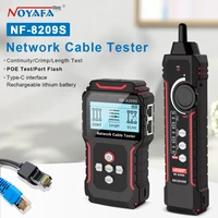 NOYAFA NF-8209S Network Cable Tracker LCD Display Cable Tester Measure Length Wiremap Tester Cable Tracker Network Tools 1