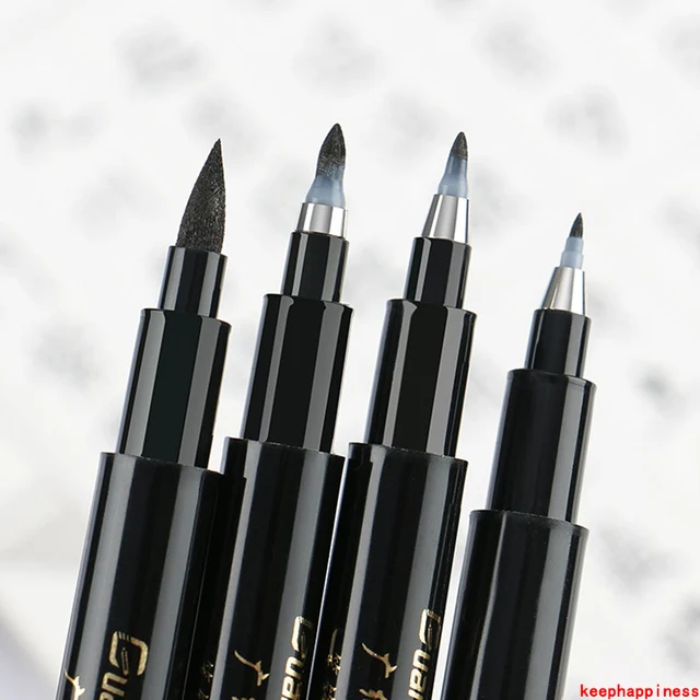 Calligraphy Pen Hand Lettering Pen Brush Lettering Pen Writing Marker Stationery 1
