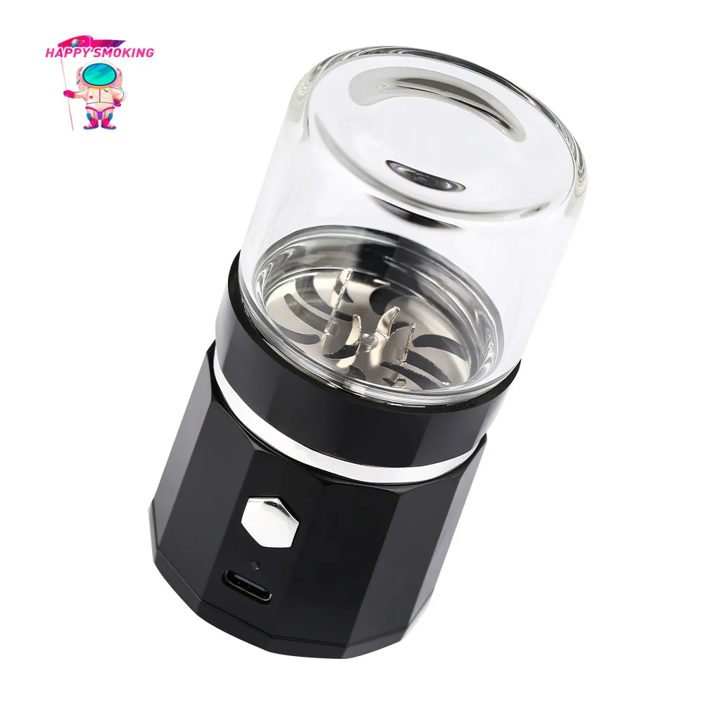 

HAPPY High Power LTQ Electric Tobacco Grinder Diamond Spice Herbal Crusher Stainless Steel Grass Grinders Smoking Accessories