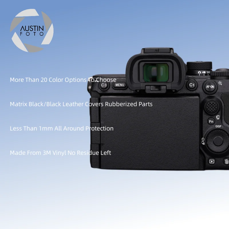 A7R5 Decalcomania Pelle Per Sony A7R5 A7V A7Rv Alpha Fotocamera Protezione Della Protezione Dell'Obiettivo Della Pelle