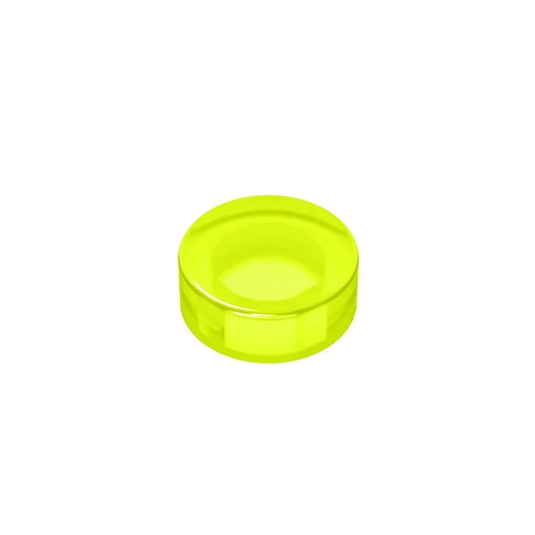 Gobricks GDS-612 Flat Tile 1x1 Round - Children's DIY Educational Building Blocks