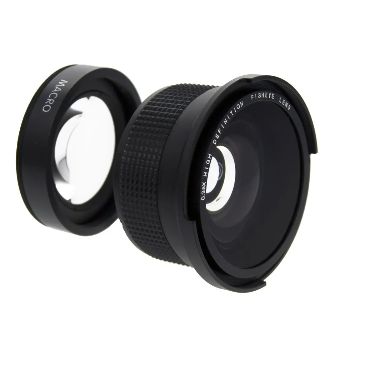 Fisheye Wide Angle Lens+Macro lens 58mm 0.35x  for 58mm Canon 70D 60D 7D 6D 700D
