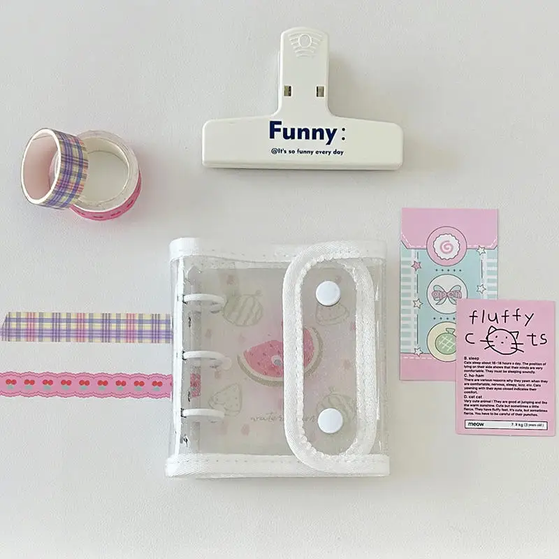 Cute Photocard Holder Binder Kpop Idol Photo Album Photocards Collect Book Album for Photographs Kawaii Stationery