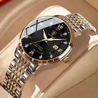 POEDAGAR Original Woman Watch Waterproof Stainless Steel Luminous Date Fashion Ladies Wristwatch Business Quartz Women’s Watches