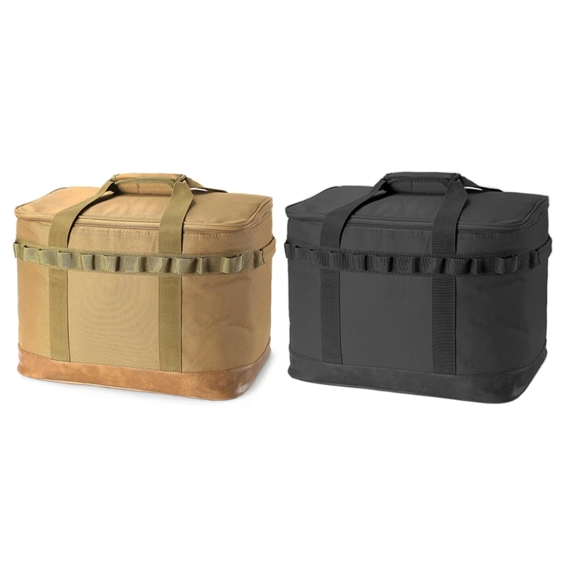 

Outdoor Camping Cookware Storage Bag Camping Kitchen Barbecue Tableware Tools
