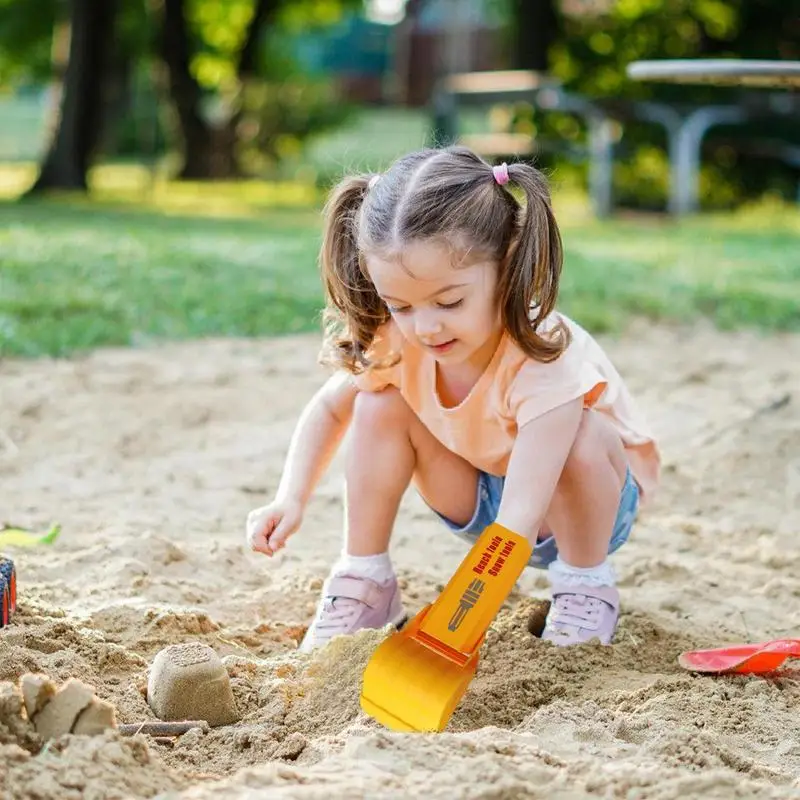 Sand Digging Arm Toy Excavator Arm Beach Toy Shovel Kids Hand Sand Digger Beach Sand Shovels For Kids Boys Girls 4