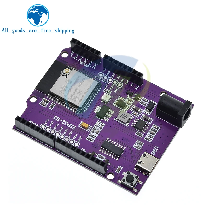 TZT D1 ESP32-S3 WiFi + Bluetooth 16 MB Flash UNO D1 R3 Board Modul CH340 N16R8 Für ESP32 ESP-32 entwicklungsboard
