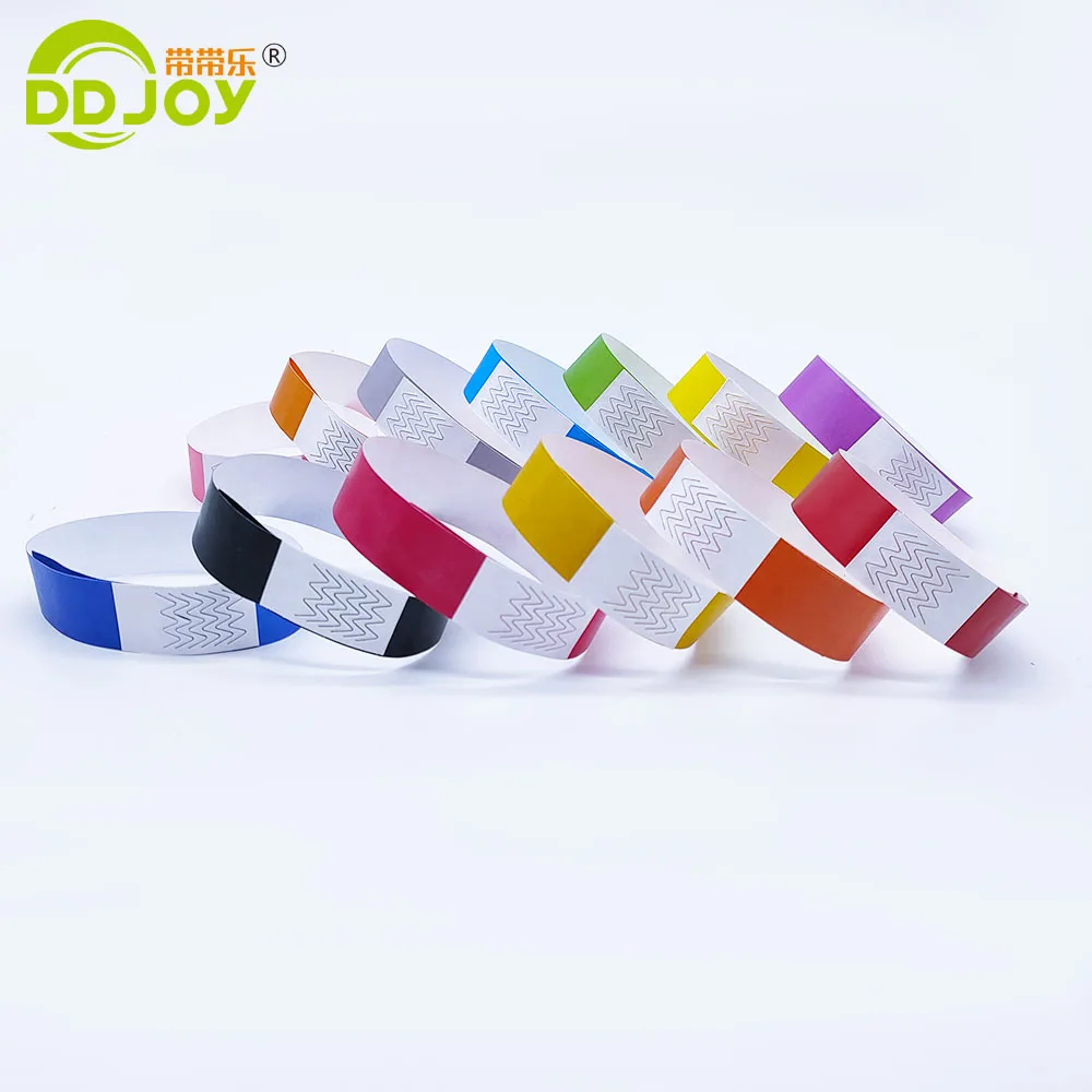 500pcs Tyvek Wristband , Paper Events Wrist Band , Festival Dupont Bracelets