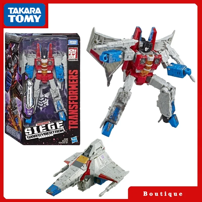 

In Stock Takara Tomy Transformers War for Cybertron:Siege WFC-S24 Starscream Action Figures Collectible Gifts Classic Hobbies