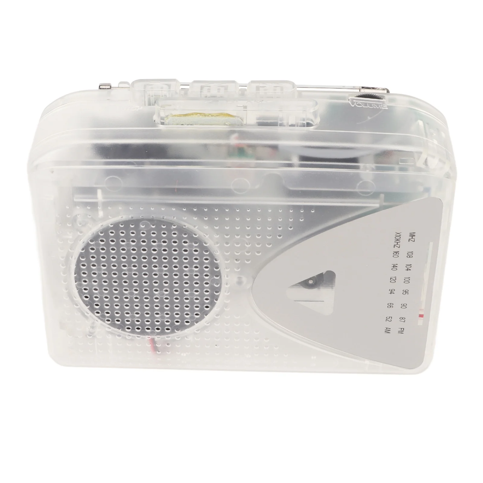 Stereo Cassette Tape Player Support FM AM Radio 3.5mm Jack Speaker Portable for Music