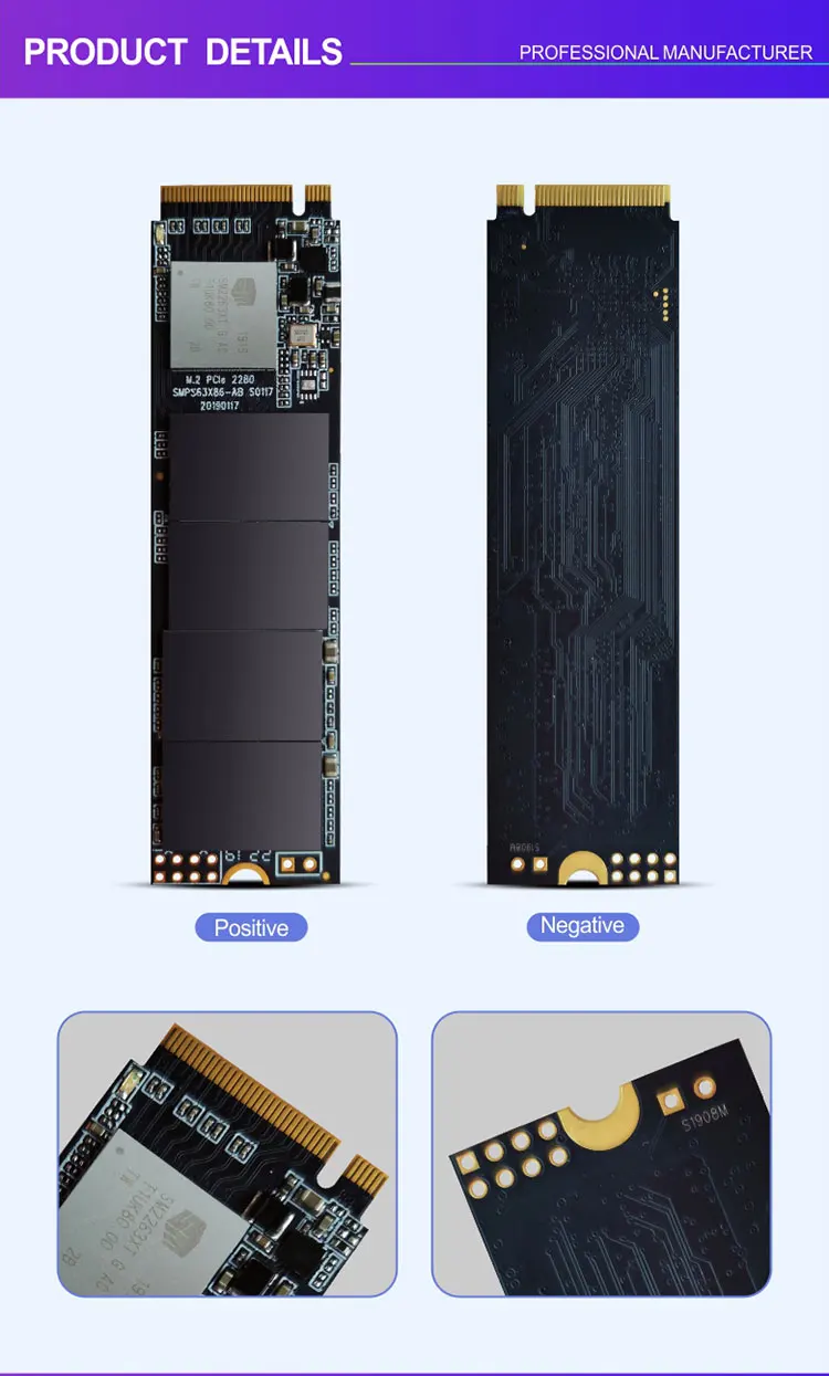 M.2 NVMe PCIe Gen 3,0x4 SSD 128 ГБ 256 ГБ 512 Гб для ноутбука SSD NMVE ...