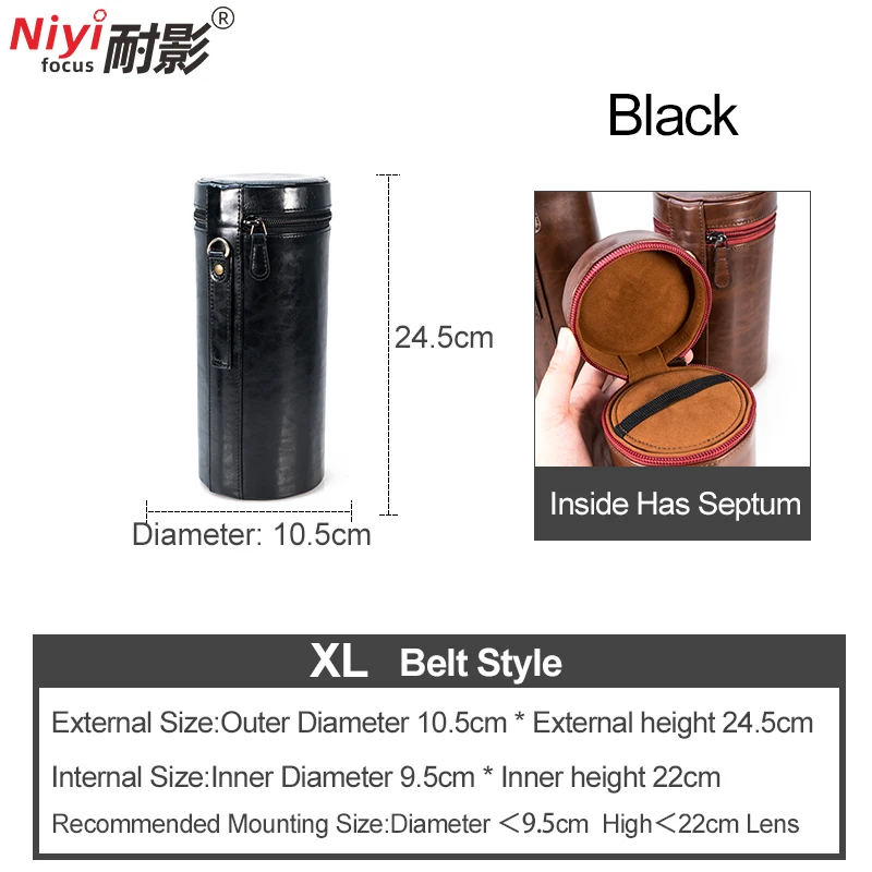 Durable Waterproof Camera Lens Storage Pouch