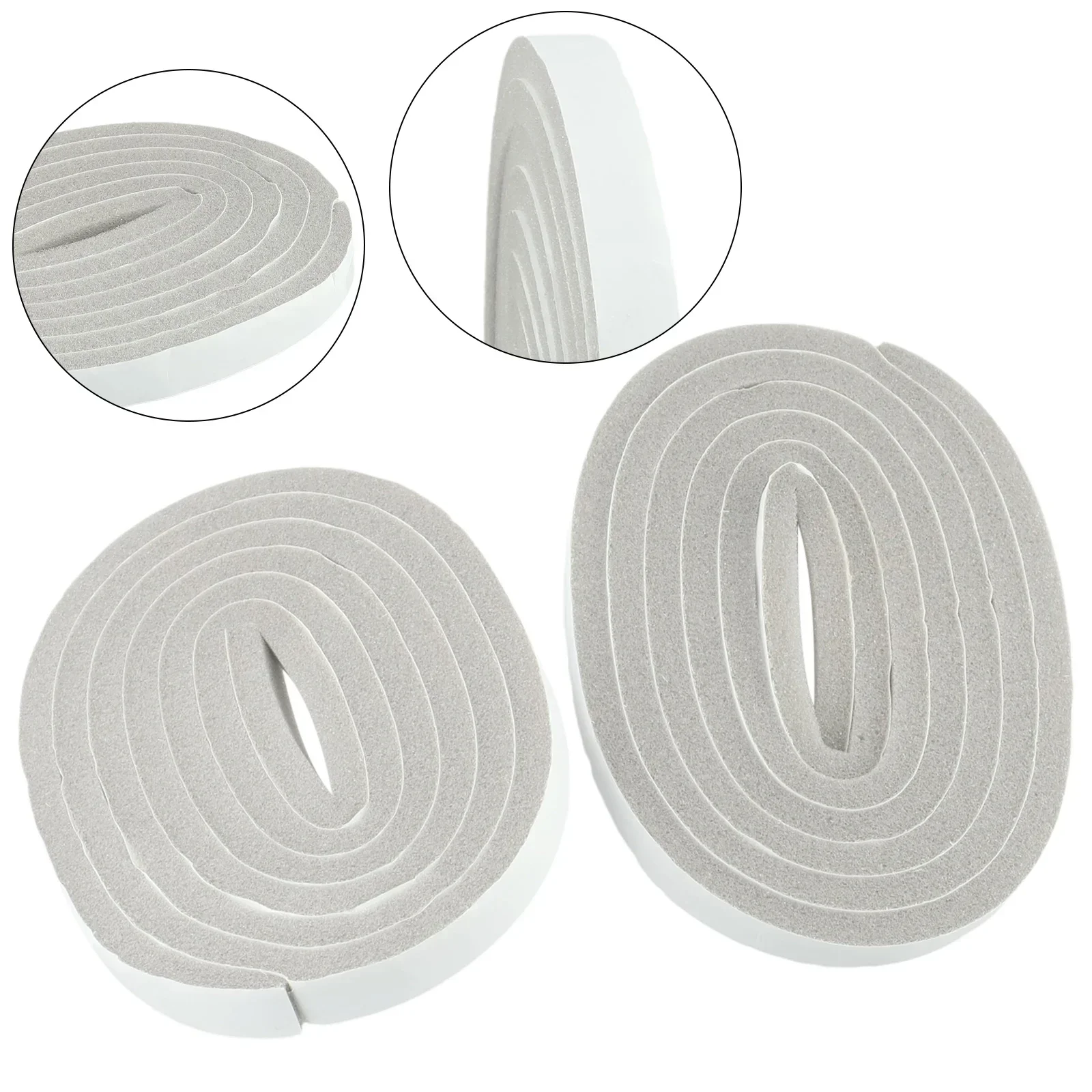 Door Seal Strip Casement Sealing Sound Insulation Windshield Dustproof Windproof Sponge Strips 1x
