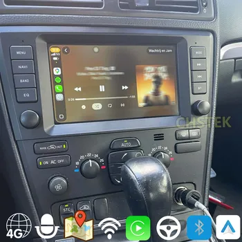 Reequipamiento de unidad principal para coche Volvo S60 S40 V40 V70 XC70 XC90 2000-2004, Android GPS WIFI BT5, sistemas inteligentes centrales para coche, Carplay AUTO 1