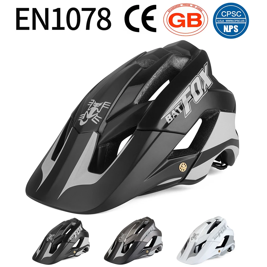 MTB cycling helmet trail xc bicycle helmets for men Night Reflective Safty mountain  bike helmet fox casco mtb cycle helmets|Bicycle Helmet| - AliExpress