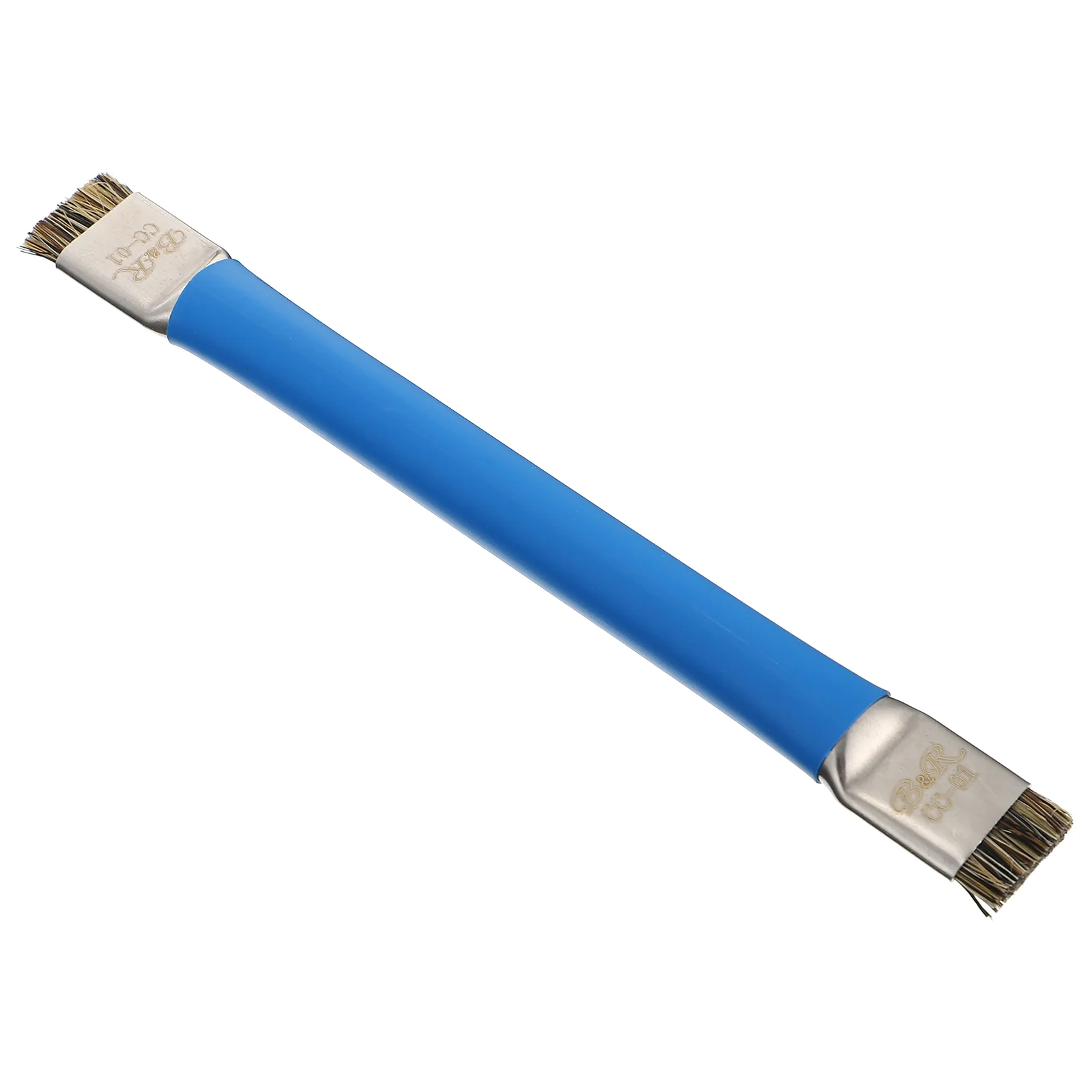 

Double Head Phone Maintenance Brush Anti Static Motherboard Circuit IC Cleaning Brush CPU Cleanser Tool (Blue)