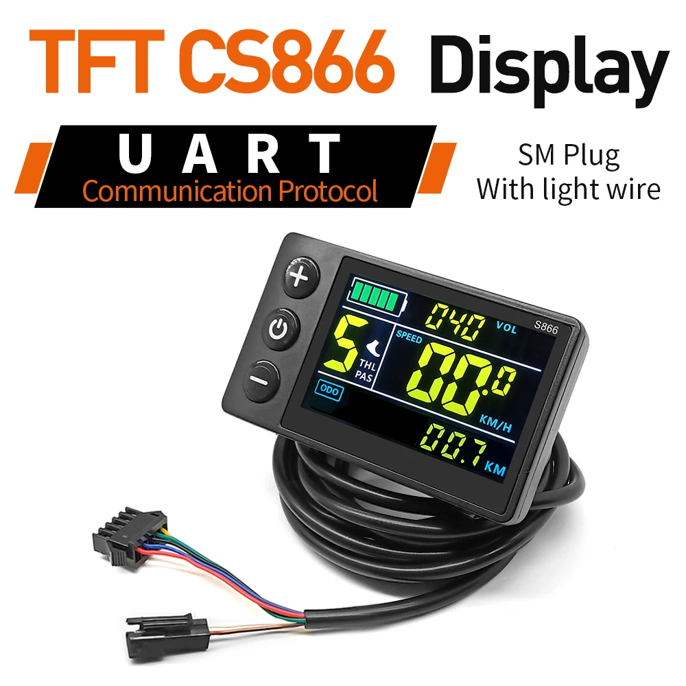 Display CS866 connettori SM