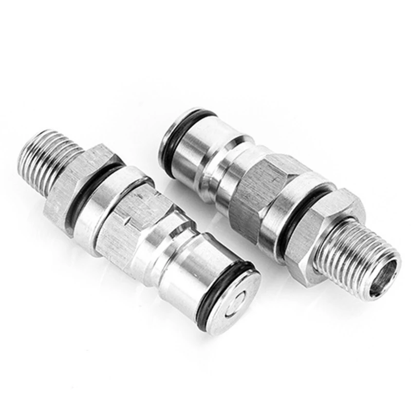 New 2 PCS Gas Valves Liquid Valves Gas Ball Lock Post Kegs Post Parts Quick Coupling