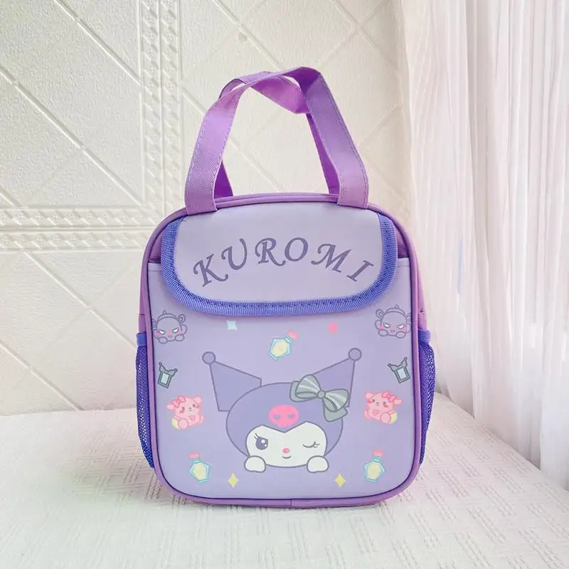 Kuromi Sac à déjeuner pour filles, sac isotherme imperméable, sac