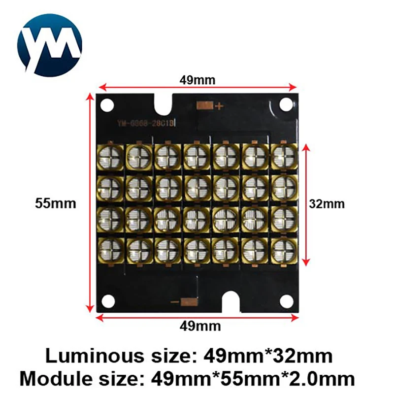 280W UV LED Module 365nm 385nm 395nm 405nm UV Curing Lamp Power Drying Light Source Printers Painting Ink offset Machines