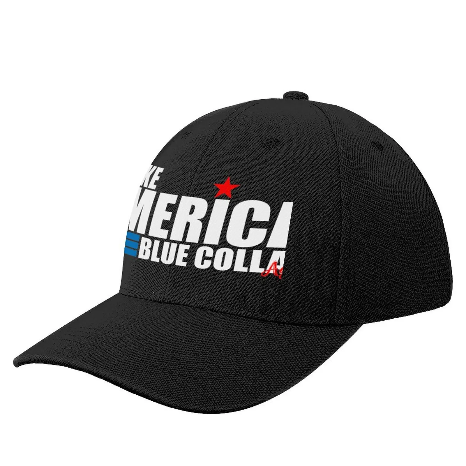 

Make America Blue Collar Again Baseball Cap black Dropshipping Horse Hat Women'S Golf Wear Men'S