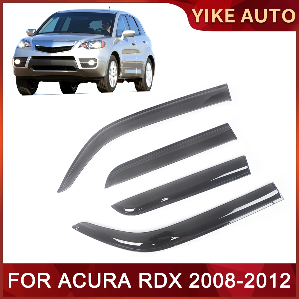 

Window Visor for ACURA RDX 2008-2012 Weathershield Door Visor Wind Sun Rain Guards Side Window Wind Deflectors Auto Accessories