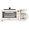 Breakfast machine Home Mini mini oven Multi-functional 3-in-1 coffee sandwich toaster 5