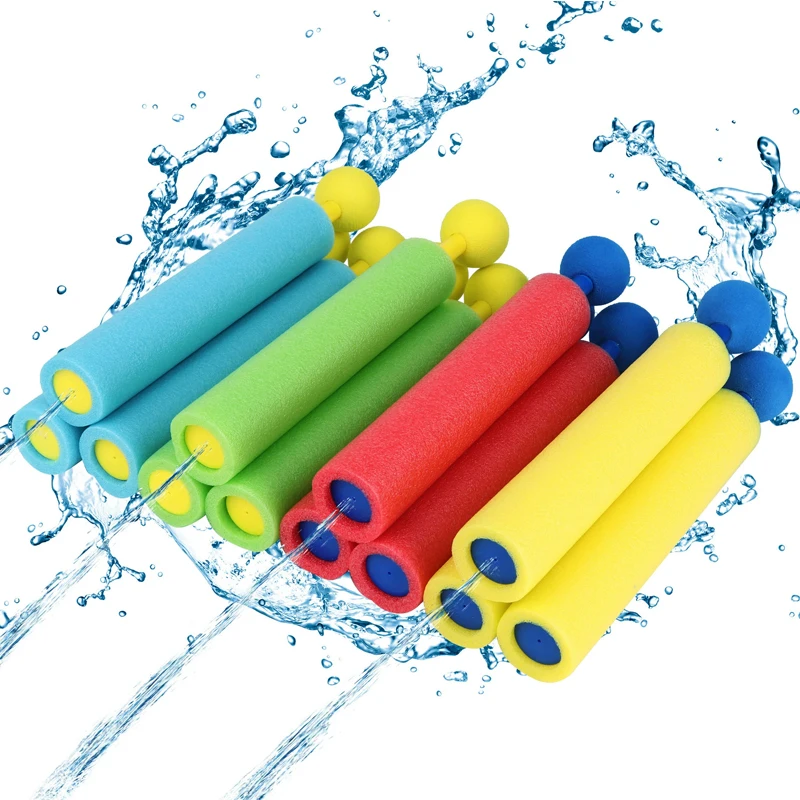 2/5/10 pistolets à eau en mousse EVA pour jeux d'eau en extérieur, piscine et plage._voghion.com