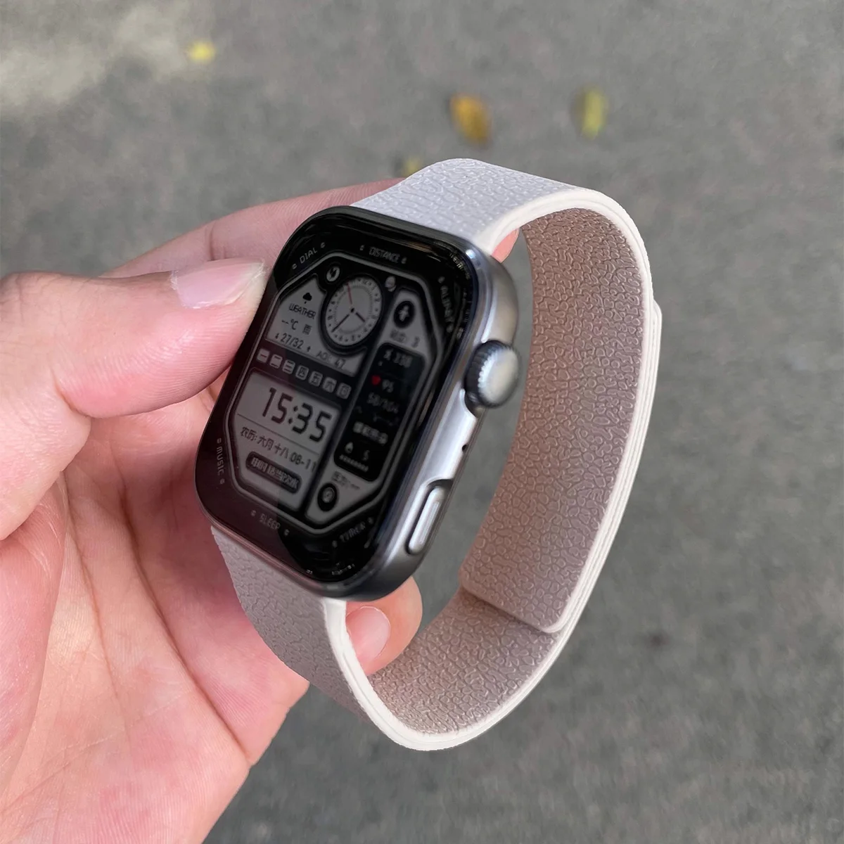 حزام حلقة مغناطيسي لساعة Huawei Watch Fit 4 /Pro 4...