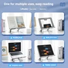 Extendable And Adjustable Multifunction Reading Stand Carbon Steel Suitable For Reading Mobile Phones Laptops Office Study Tools 5