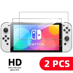 Premium Tempered Glass Screen Protector Set - Glossy Finish (Switch 2)