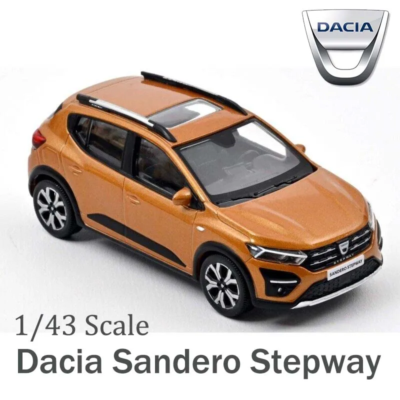 NEW NORrEV 1/43 Scale Dacia sandero stepway 2021 Diecast Toy Cars Model for collection gift