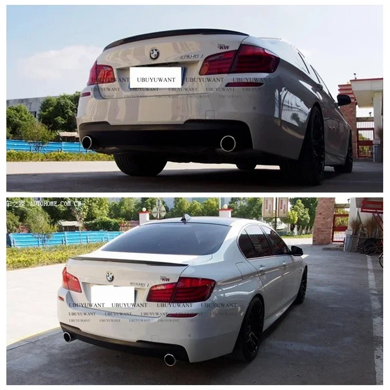 Per Bmw F10 F18 Spoiler Abs Materiale Auto Ala Posteriore Primer Colore Spoiler Posteriore Per Bmw M5 520I 528I 535I 530I 525I F10 F18 Spoiler