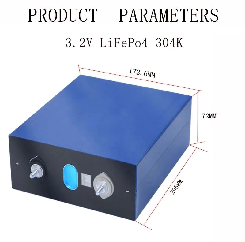 16PCS 3.2V 340Ah 320Ah 310Ah 304Ah 105Ah 280K 280Ah LiFePO4 Battery Brand new Gr