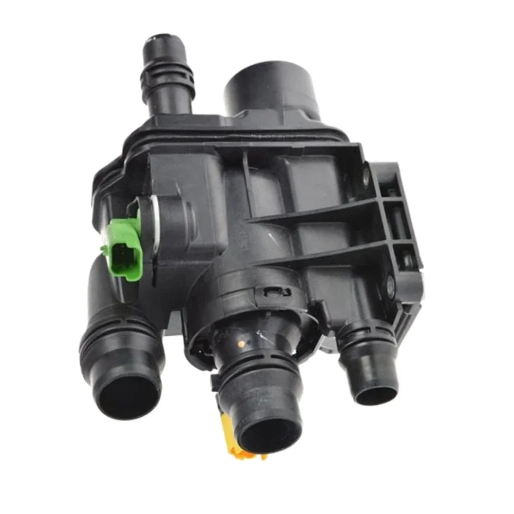 Coolant Thermostat Housing For Peugeot 208 308 Ctiroen C3 Picasso C4 DS3 1.2 9807198480 9807119880