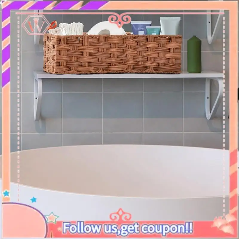 Upgraded Bathroom Toilet Organizer,Back Of Toilet Storage Basket,Waterproof Storage Baskets For Tank 3 Section 2Pack