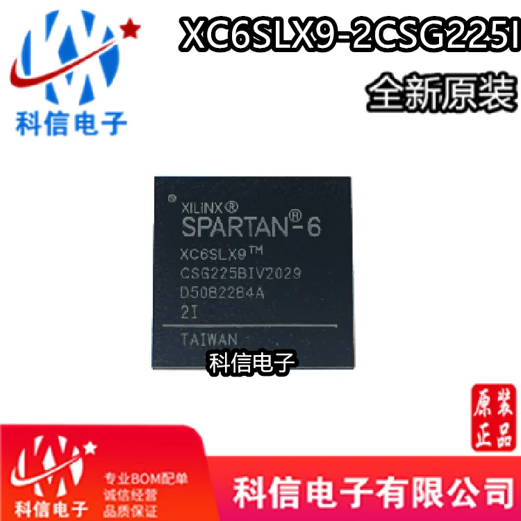 

XC6SLX9-2CSG225I -FPGA225
