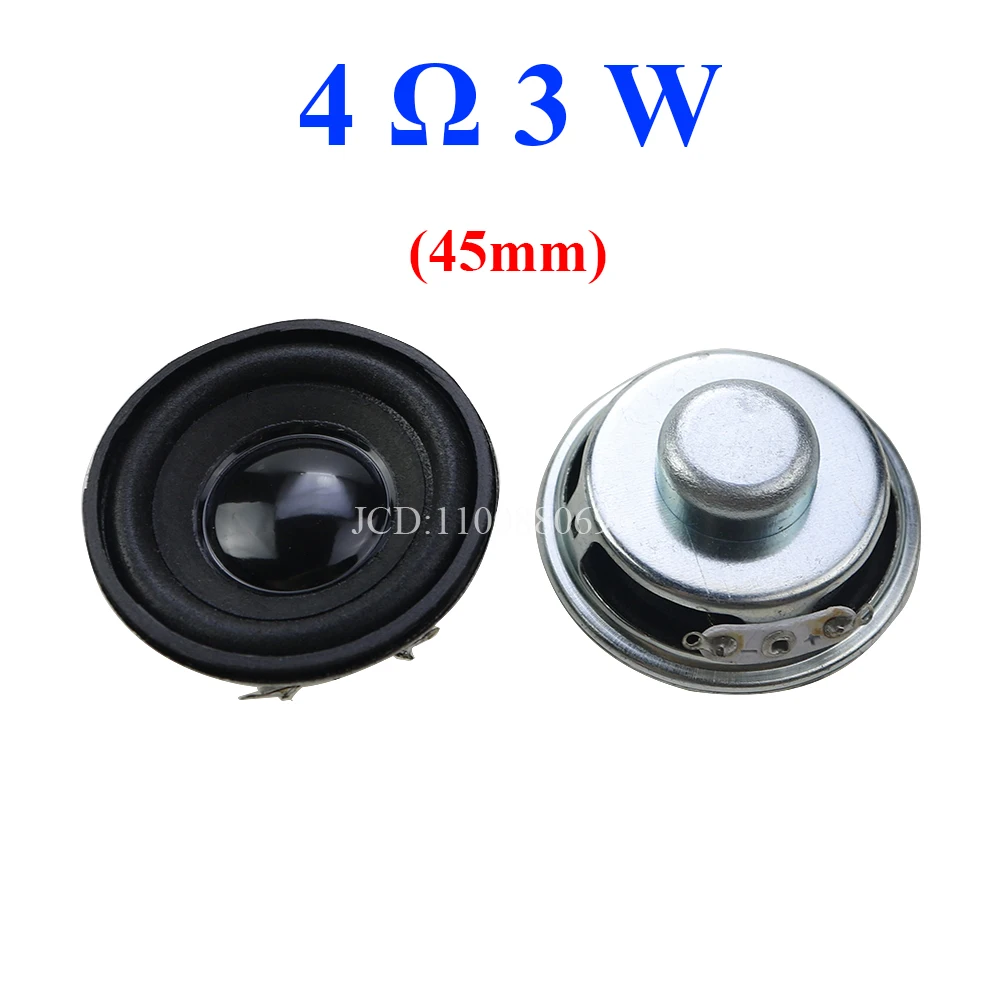 1 piece Horn 4R 3W 5W Diameter 36mm 40mm 45mm 50mm Amplifier Rubber Gasket Horn Speaker 4 Euro
