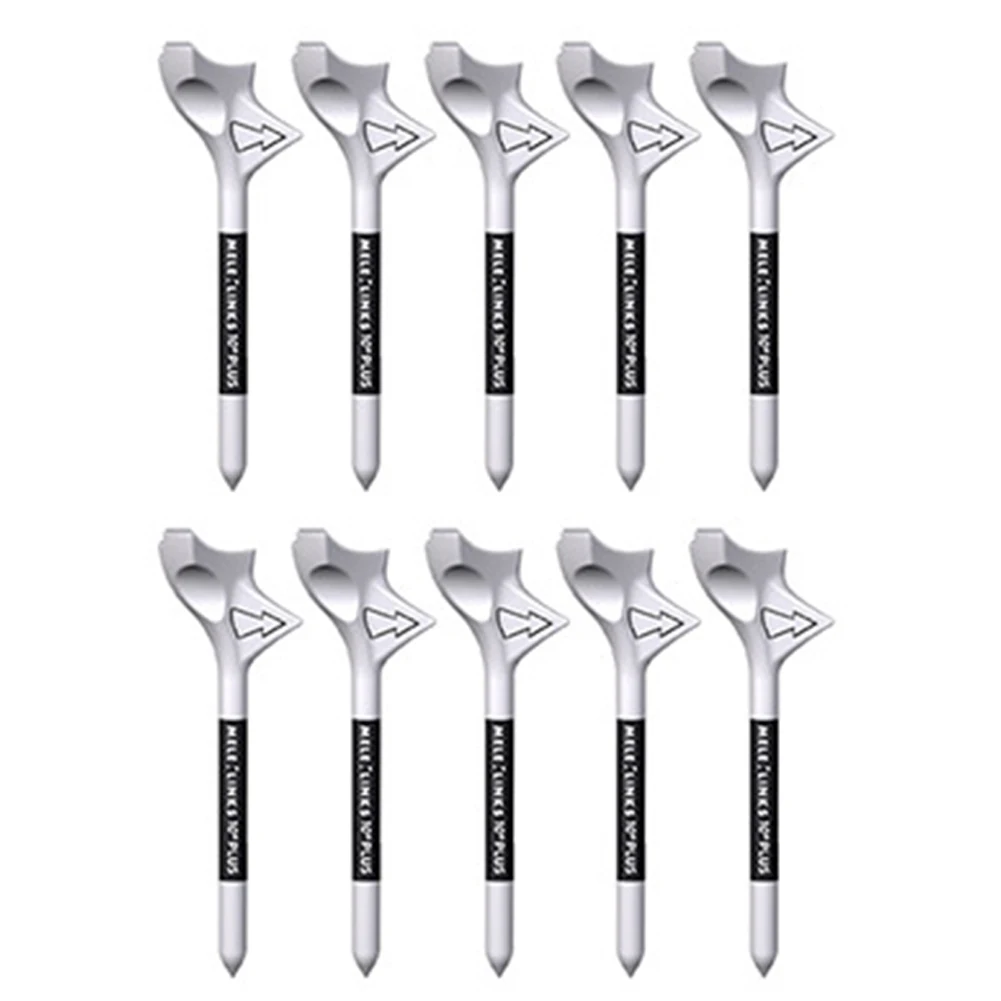 Portable Golf Plastic Tees 10° Diagonal Speed Golf Tee Stand Durable Golf Ball Tee Holder Golf Supplies Sport Golf Accessories 6