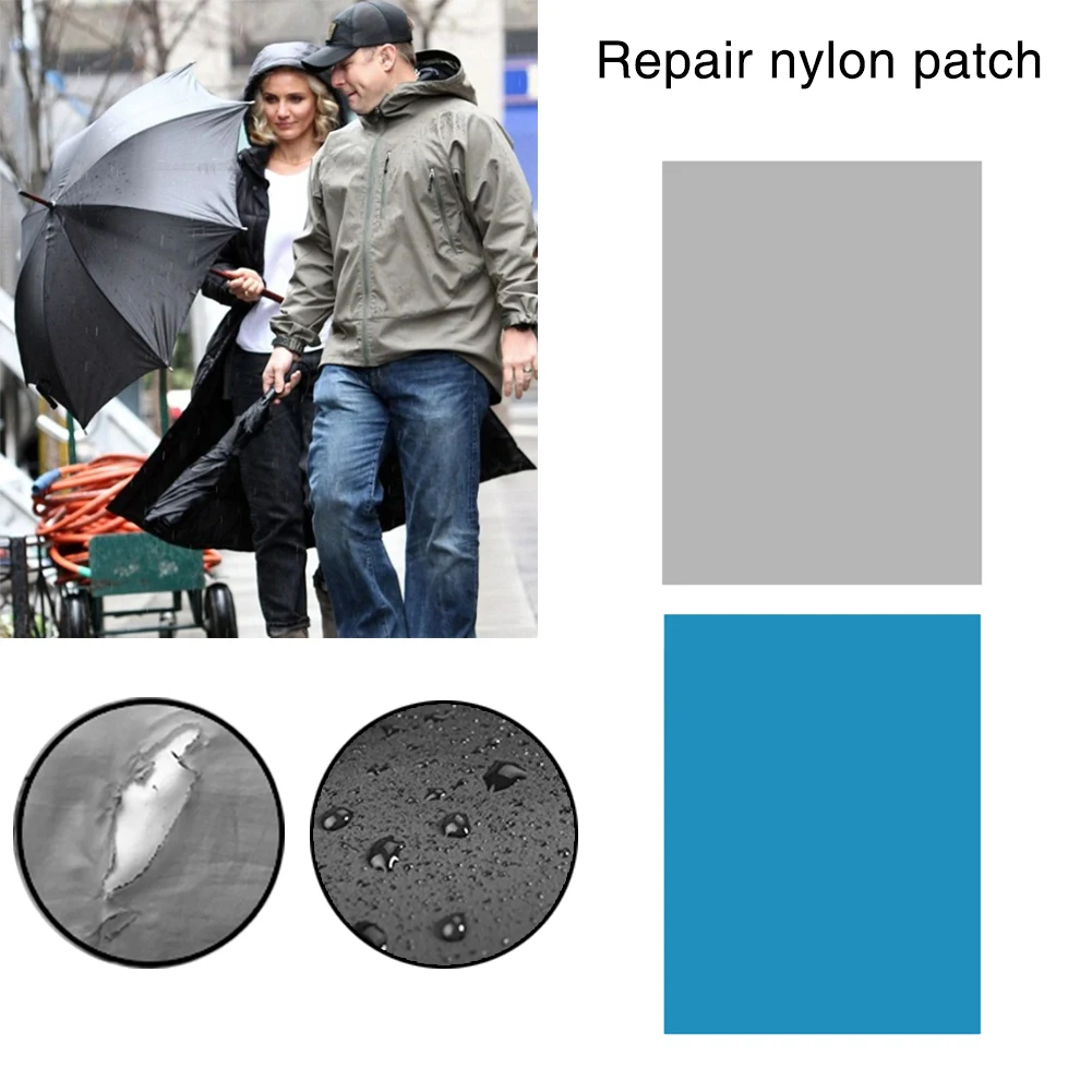 Self Adhesive Repair Kit Repair Patch For Tents Backpack Rubber Dinghy Air Mattress Nylon Patch Sticker camping tent repair tape
